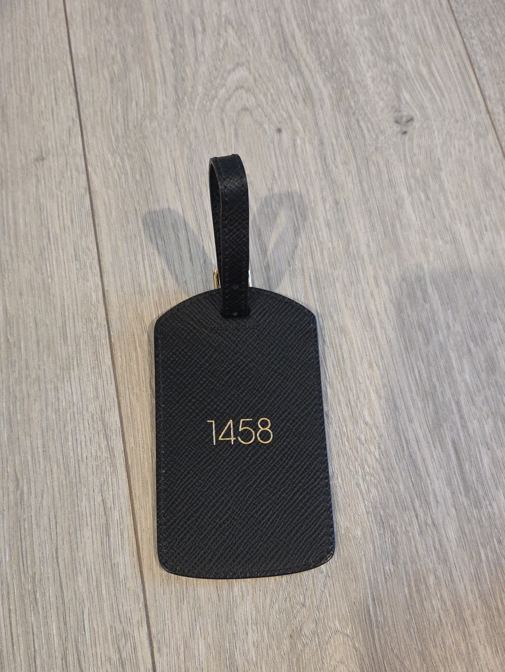 Smythson Luggage Tag
